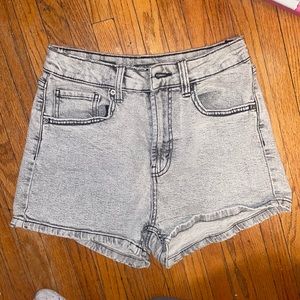 High Waisted Jean Shorts